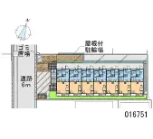 ★手数料０円★三原市皆実４丁目　月極駐車場（LP）